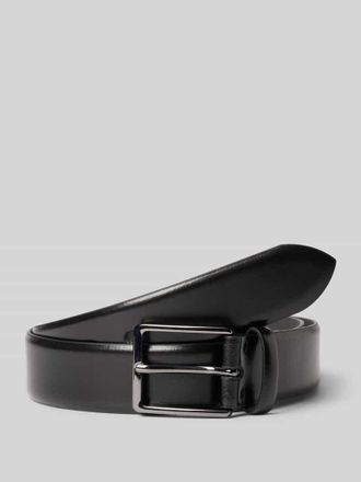 Bugatti G&uuml;rtel aus Leder mit Dornschlie&szlig;e in Black, Gr&ouml;&szlig;e 100