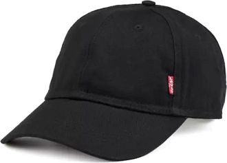 Levi's Red Tab Zijlogo Baseballpet - unisex - Petten - Zwart - ONE Size - Accessoires