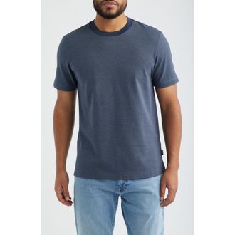 BOSS Thompson Solid T-Shirt in Dark Blue at Nordstrom, Size Xx-Large