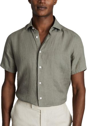 Reiss Holiday Linen Shirt