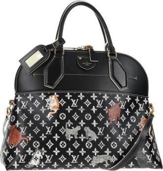 Louis Vuitton Pre-owned Hand Bag - Dames - Vintage Handtas - Zwart - ONE Size - Vintage
