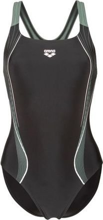 Arena Swimsuit Control Pro Back B Badeanzug f&uuml;r Damen | grau/schwarz