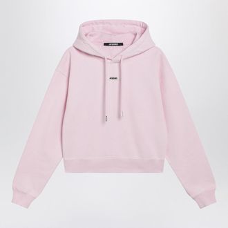 Jacquemus Rosa Kapuzenpullover mit Logo