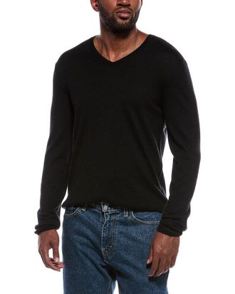 ATM Anthony Thomas Melillo Atm Anthony Thomas Melillo Fine Gauge Cashmere V-Neck Sweater