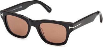 Tom Ford Caleb-02 Zonnebril - Heren - Zonnebrillen - Zwart - 50 MM - Accessoires
