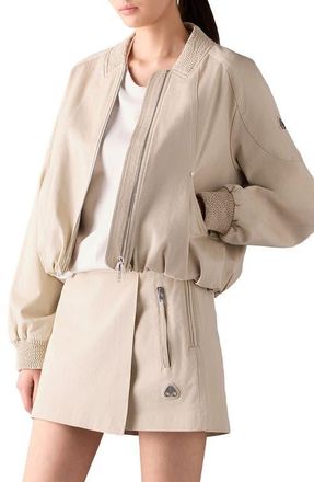 Moose Knuckles Cardin Cotton Jacket in Alabaster at Nordstrom, Size Medium