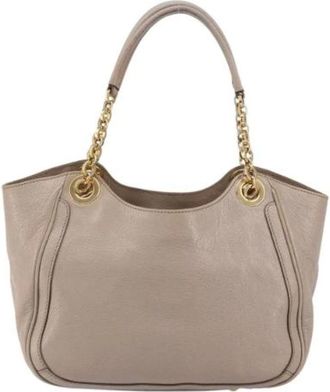 Ferragamo Vintage, unisex, Roze, ONE Size, Leer, Pre-owned Gancini Tote