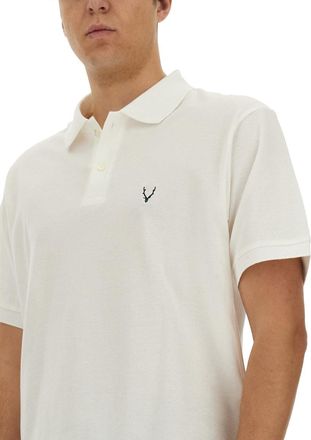 South2 West8 100% Cotton Polo Shirt - White