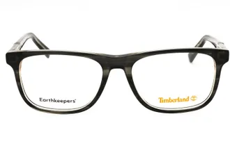 Timberland TB50022 Rectangular Acetate Eyeglasses - Brown