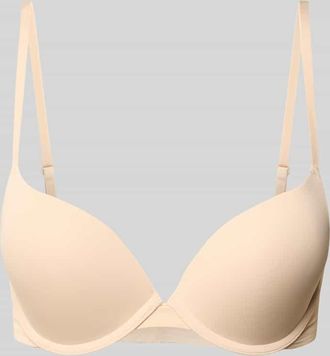Dorina Push-up-BH mit verstellbaren Trägern Modell MICHELLE in Beige, Größe 75A
