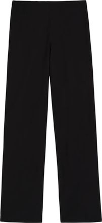 Reformation high-waisted trousers - women - Acetate/Polyester - S - Black