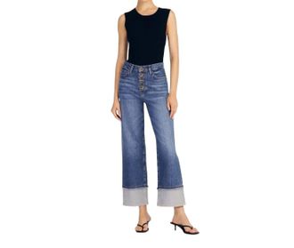 Derek Lam Simona Cuffed Straight Leg Jean In Soho