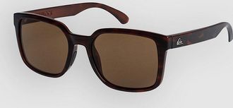 Quiksilver Warlock Brown Tortoise Sonnenbrille braun