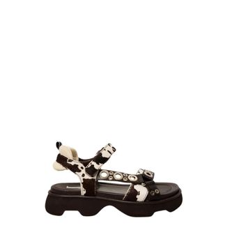 Jeannot Flat Sandals, female, Multicolor, Size: 10 US Sandalo sportivo