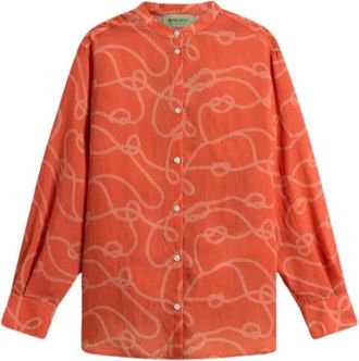 Woolrich Mujer, Blusas y Camisas, Naranja, Talla: M
