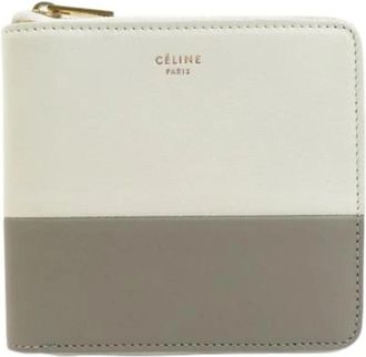 Celine Pre-owned Leren Portemonnee - Dames - Vintage Accessoires - Veelkleurig - ONE Size - Leer - Vintage