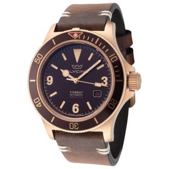 Glycine Combat Sub Bronze Vintage Mens Watch