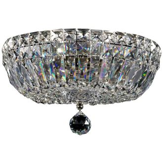 Maytoni Plafoniera Contemporaneo Basfor Metallo Nichel 3 Luci Diffusori Cotone