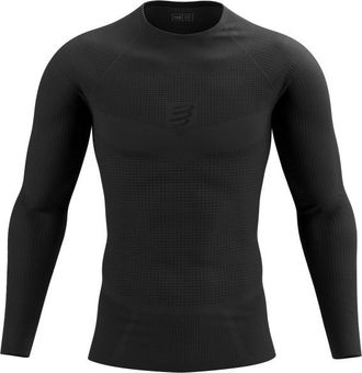 Compressport On/Off Base Layer L/S Top Laufshirt f&uuml;r Herren | schwarz