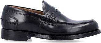 Green George Loafer Fondo Cuoio - Heren - Nette schoenen - Zwart - 42 EU - Leer - Schoenen