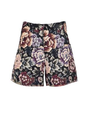 L'autre Chose Multicolor Textured Shorts