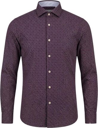 Xacus Sportshirt - Heren - Casual Overhemden - Rood - S - Overhemden