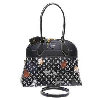 Louis Vuitton Pre-owned Canvas Handtas - Dames - Pre-owned - Zwart - Maat: ONE Size
