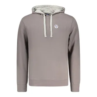 North Sails Gray Cotton Mens Sweatshirt