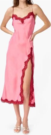 Cami NYC Womens Peride Dress In Hibiscus