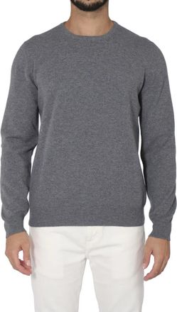 La Fileria Stijlvolle Sweatshirts & Hoodies Collectie - Heren - Ronde hals truien - Grijs - 3XL - Polyester - Truien & Vesten