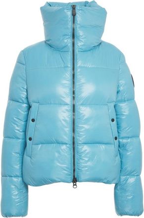 Save The Duck High-Collar Quilted Puffer Jacket With Plumtech Insulation