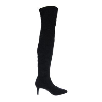 Buffalo Schoenen, Dames, Zwart, 40 EU, Over-knee Laarzen