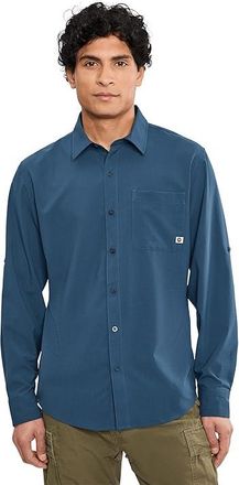 Marmot AirExchange Long Sleeve Shirt Mens Clothing Nightfall Navy : 2XL, Polyester