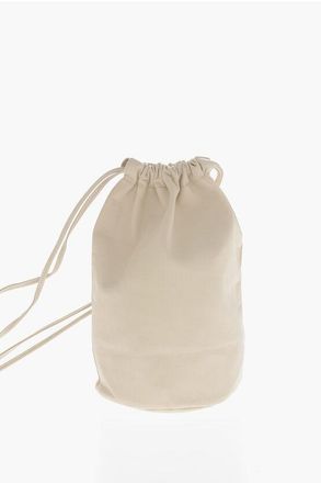 Auralee Leather Bucket Bag with Drawstringed Closure size Unica