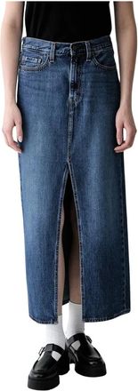Levi's Donna, Gonne, Blu, W27, new