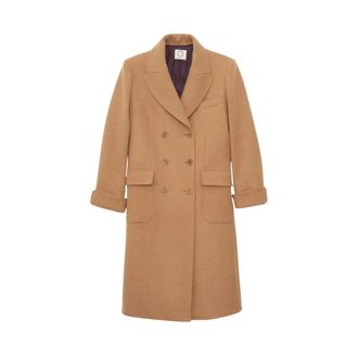 Ines De La Fressange Scarlett Coat - - Coats - Donna - Marrone - S