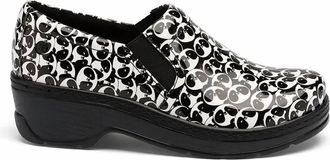 Klogs Womens Naples Shoes In Panda Patent