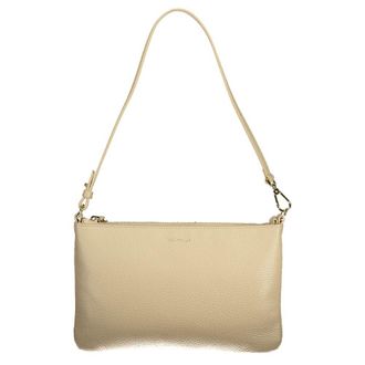 Coccinelle Beige Leather Women Womens Handbag
