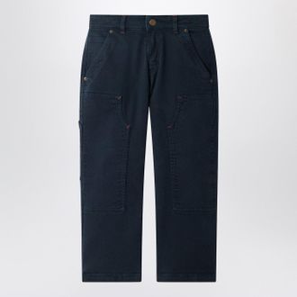 BONPOINT Ewann Navy Blue Cotton Trousers