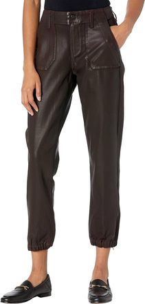 Paige Womens Mayslie Joggers In Chicory Coffee Luxe Coating