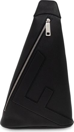Fendi Cross Body Bags, male, Black, Size: ONE SIZE Cono Large Single-strap Backpack