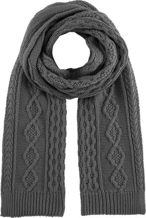 Americandreams Jojo Katoenen Sjaal - Dames - Wintersjaals - Grijs - ONE Size - Katoen - Accessoires