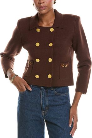 L'agence Madilyn Double Breasted Knit Jkt