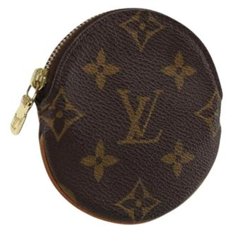 Louis Vuitton Pre-owned Wallets, female, Brown, Size: ONE SIZE Pre-owned Vintage Monogram Coin Purse