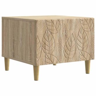 vidaXL Mesa De Centro Roble Sonoma 50 X 49 X 40 Cm Vidaxl