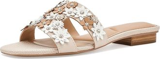 Dune London Loupes Womens Sandals Ecru : 37.5 (US Womens 7.5) B - Medium, Leather