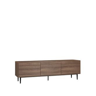 Klast Mueble tv efecto madera nogal 160 cm x 52 cm
