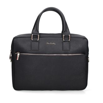 Pierre Cardin Frenzy laptoptas - Heren - Tassen - Blauw - Maat: ONE Size Leer