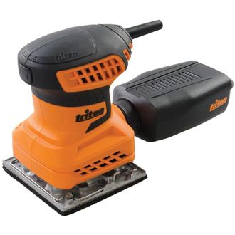 Triton Levigatrice orbitale palmare con foglio da 1/4 da 200 w tqtrss