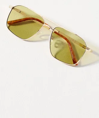 AIRE Equator Metal Aviator Sunglasses